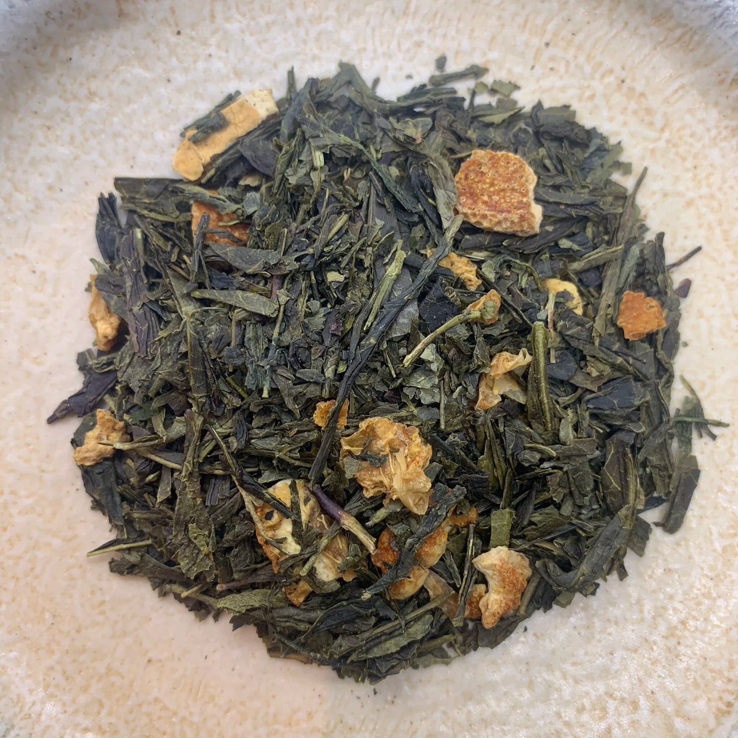 Sencha Orange - koffein mentes