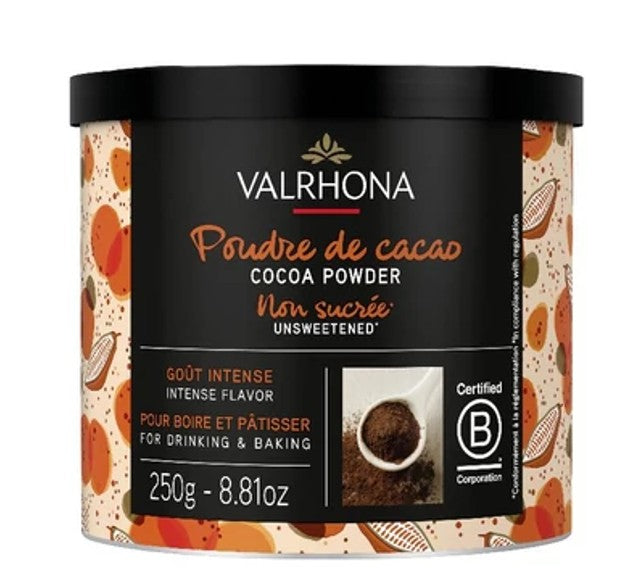 A Valrhona kakaópor Ghánából, a kakaóporok abszolút csúcskategóriájába tartozik világszerte.